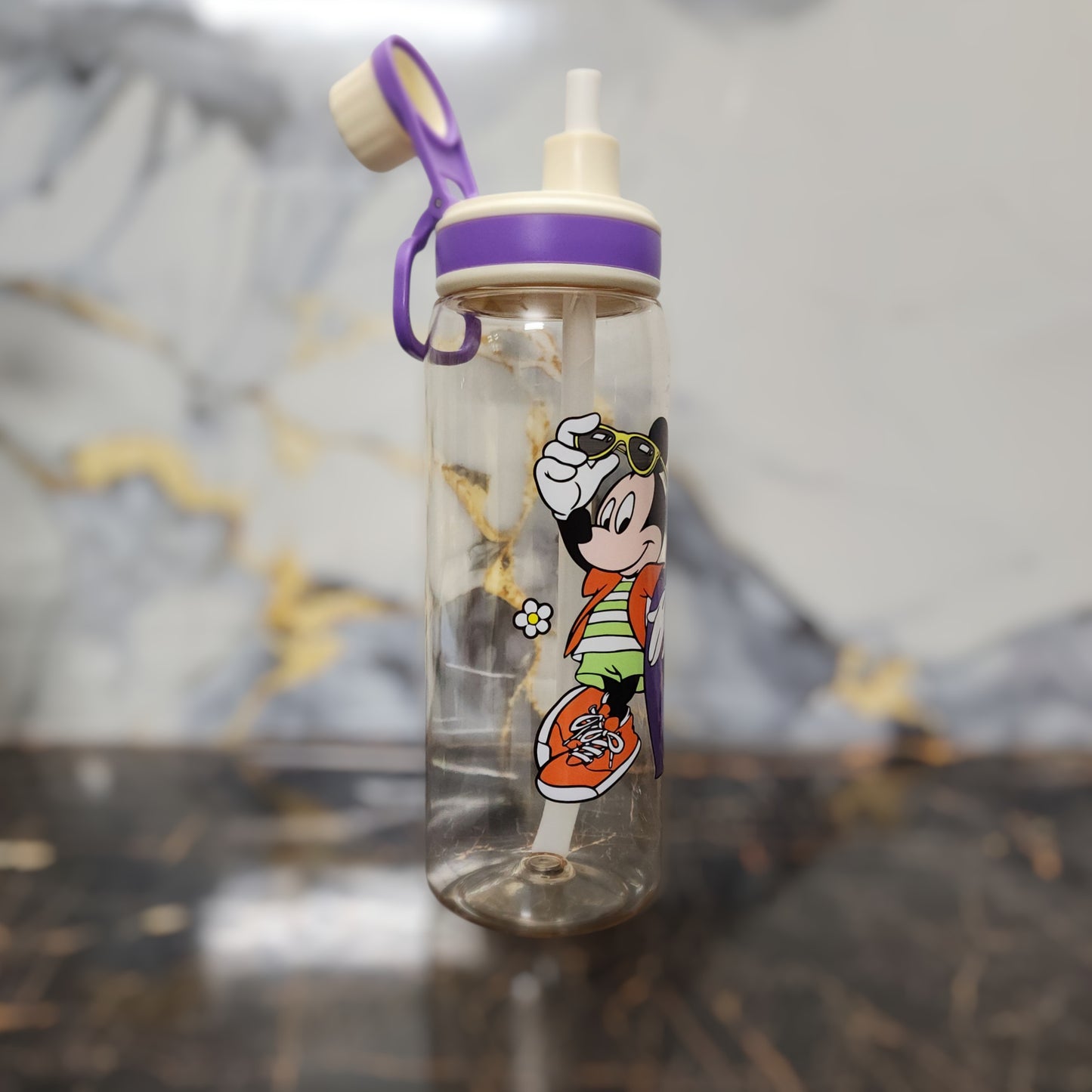 Character Water Bottle Plastic For Kids | 800ml