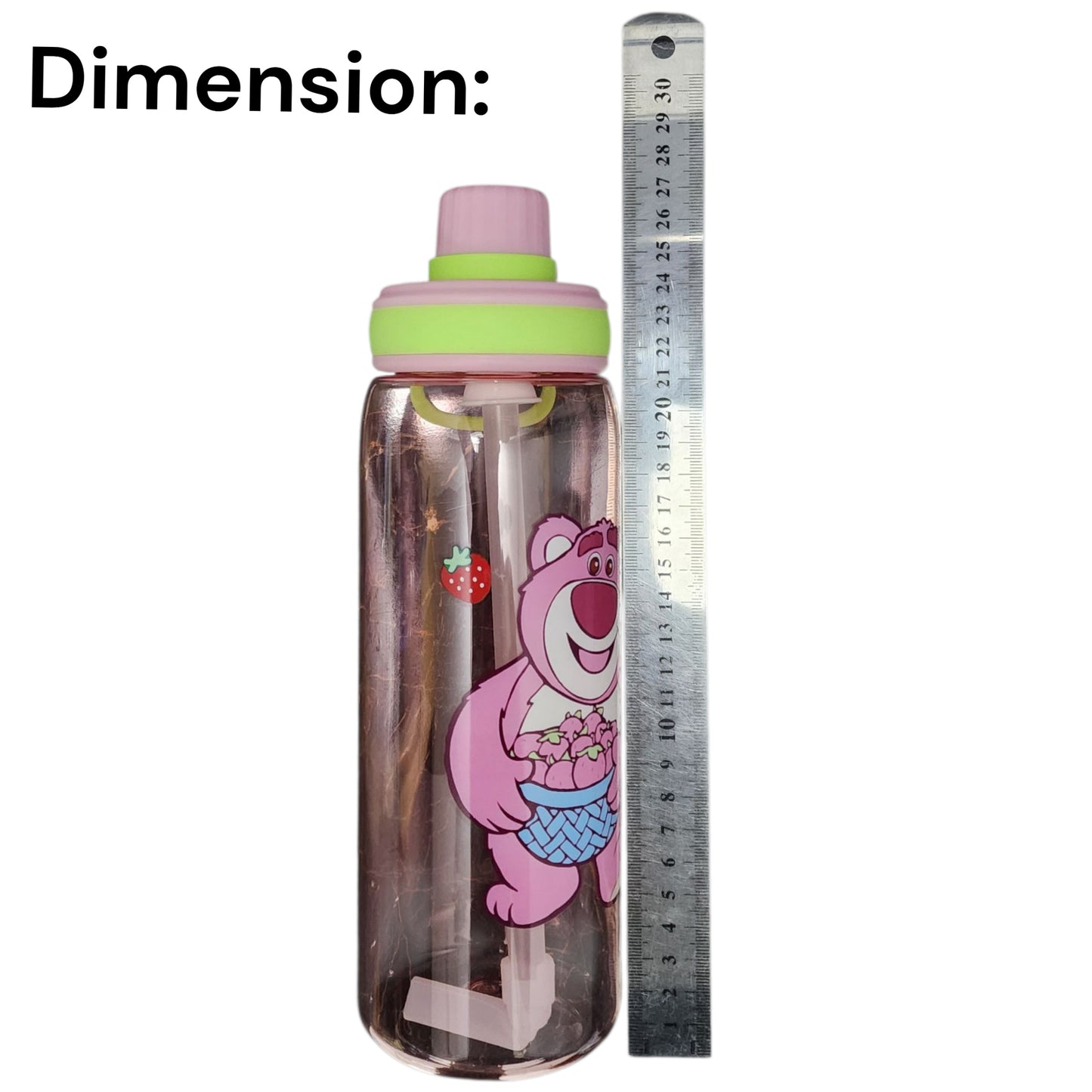 Character Water Bottle Plastic For Kids | 800ml