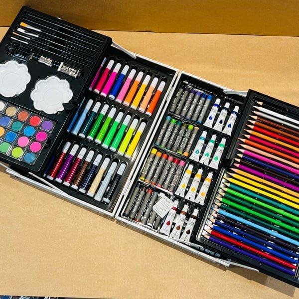 145 pc Art Set Premium Briefcase 4-Sides - Junior Junction