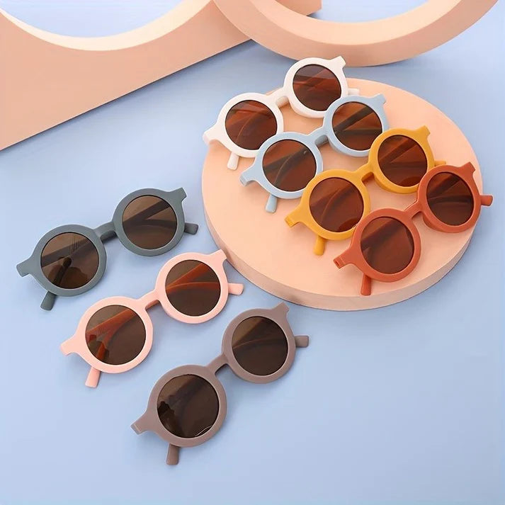 Round Style Retro Sunnies for Kids (BUY1 GET1 FREE)