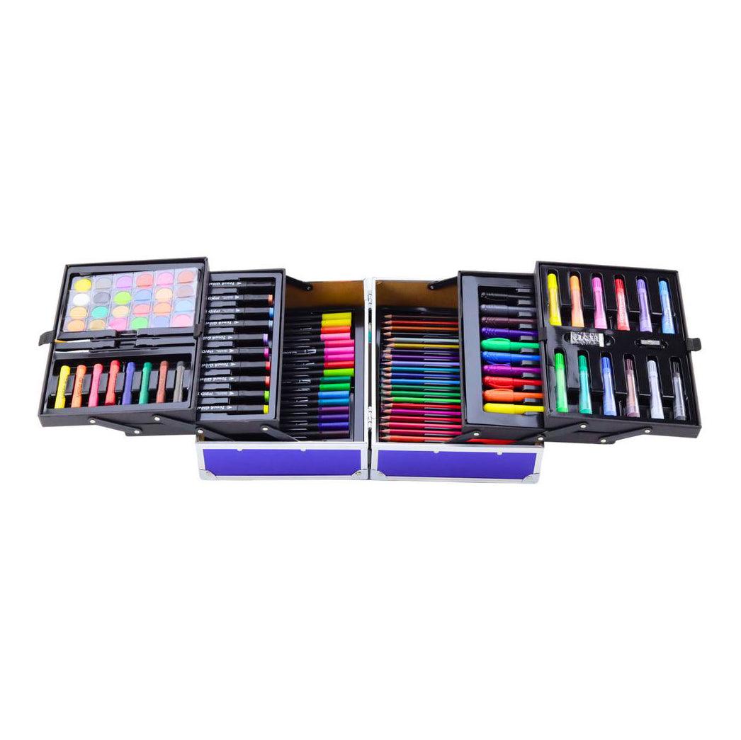 133 Pcs Premium Suitcase Color Set 6-Sides - Junior Junction