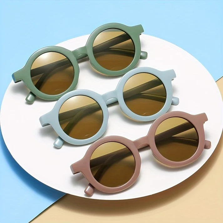 Round Style Retro Sunnies for Kids (BUY1 GET1 FREE)