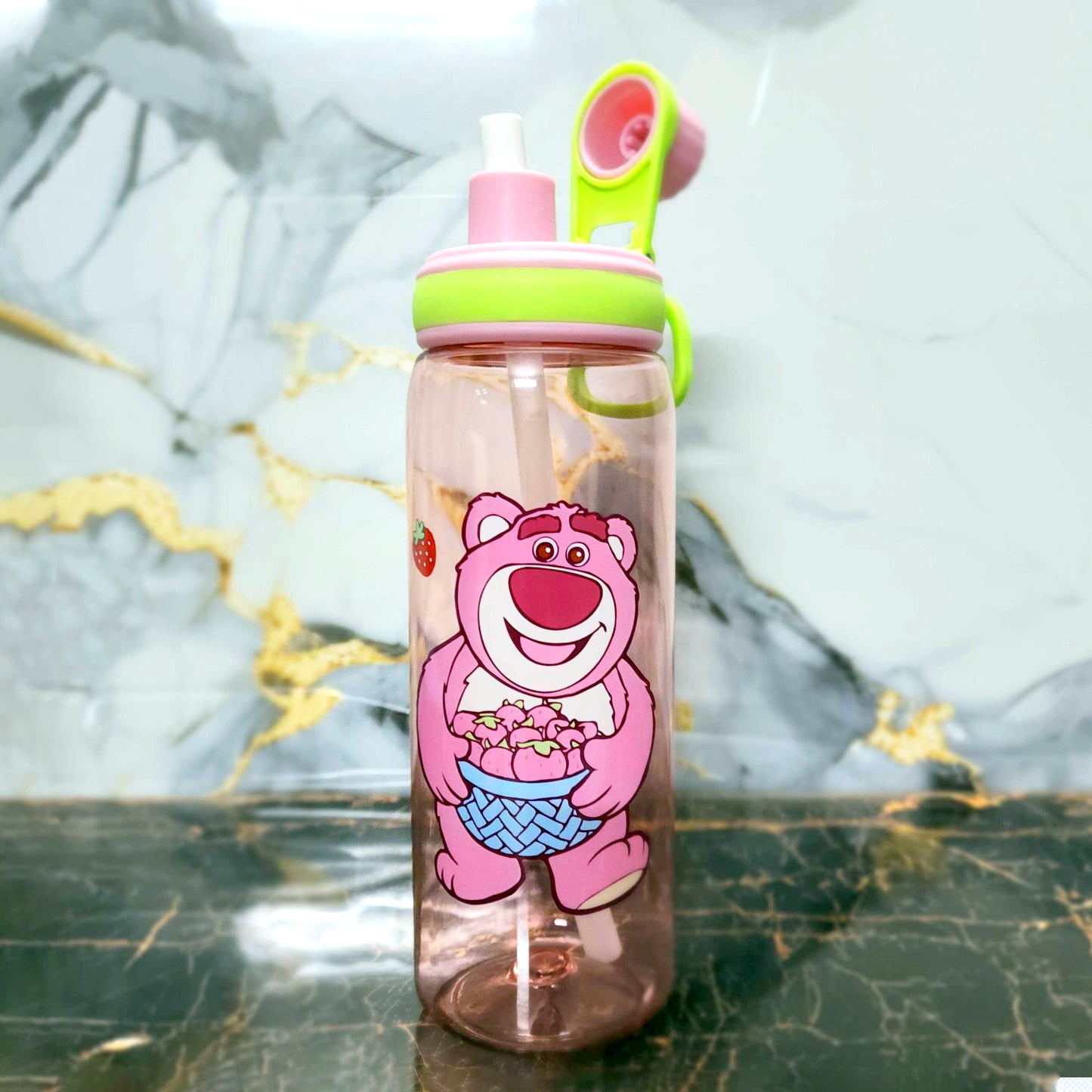 Character Water Bottle Plastic For Kids | 800ml
