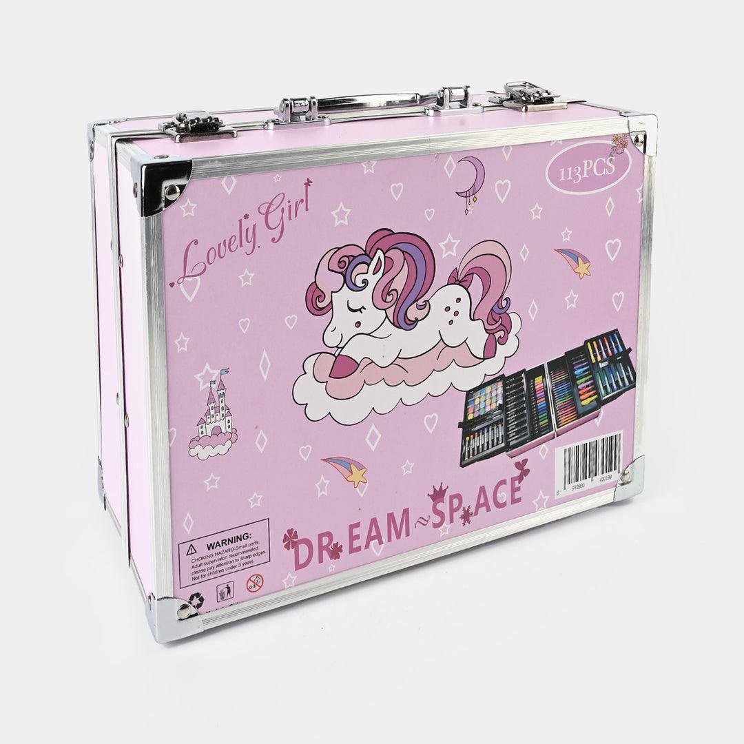 133 Pcs Premium Suitcase Color Set 6-Sides - Junior Junction