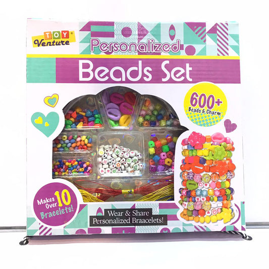 Beads Set 600+ Beads & Charm Wear - Junior Junction