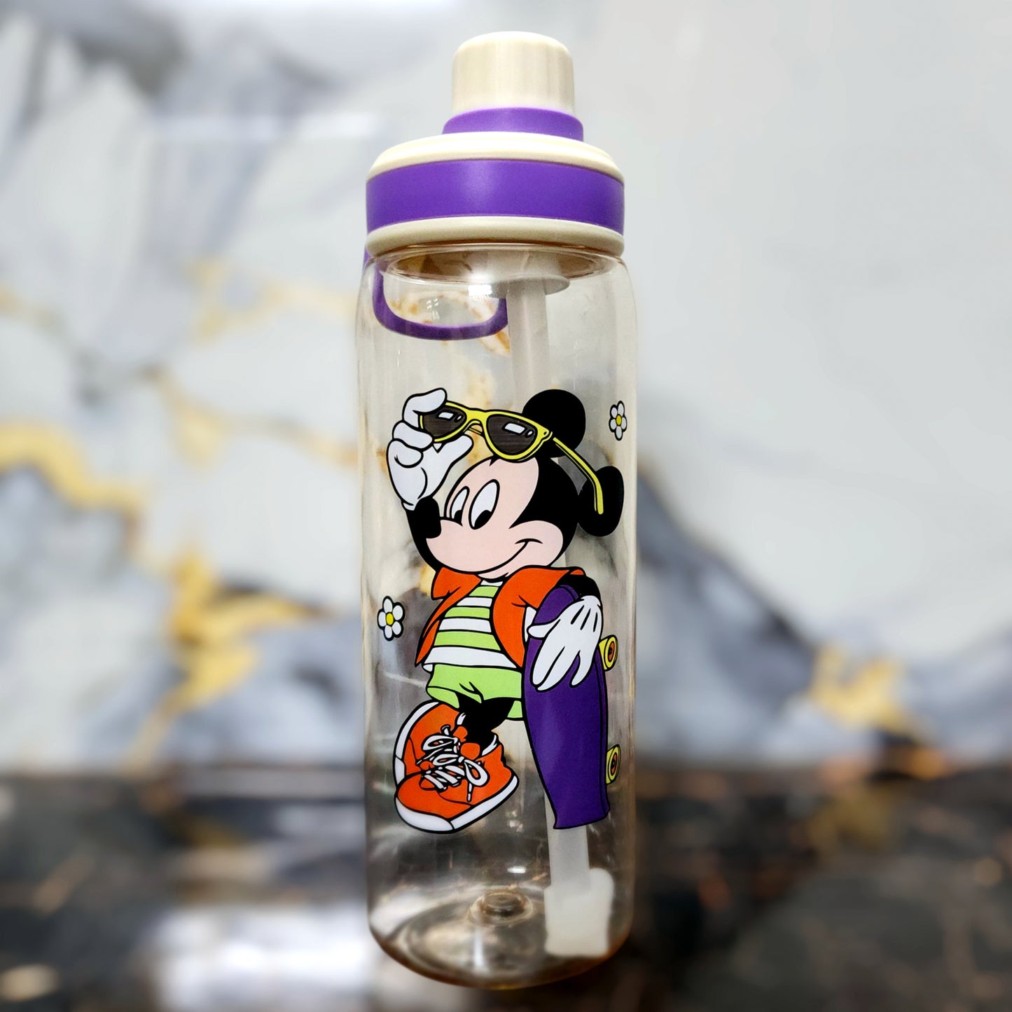Character Water Bottle Plastic For Kids | 800ml