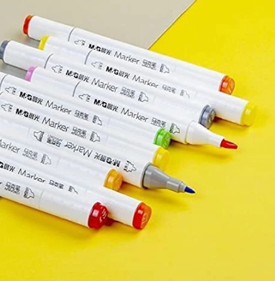 Premium Double Sided Watercolor Markers Colors Set