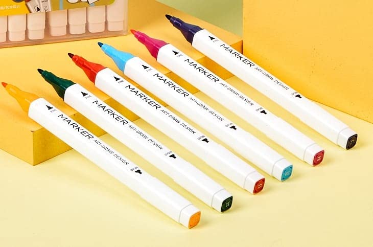 Premium Double Sided Watercolor Markers Colors Set