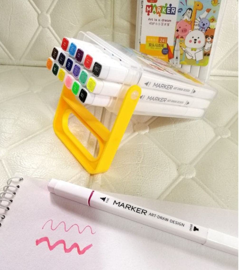 Premium Double Sided Watercolor Markers Colors Set