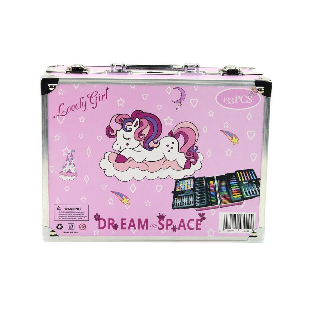 133 Pcs Premium Suitcase Color Set 6-Sides - Junior Junction