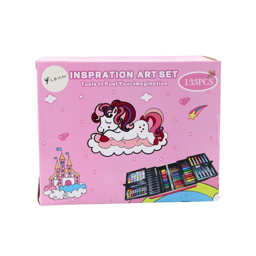 133 Pcs Premium Suitcase Color Set 6-Sides - Junior Junction