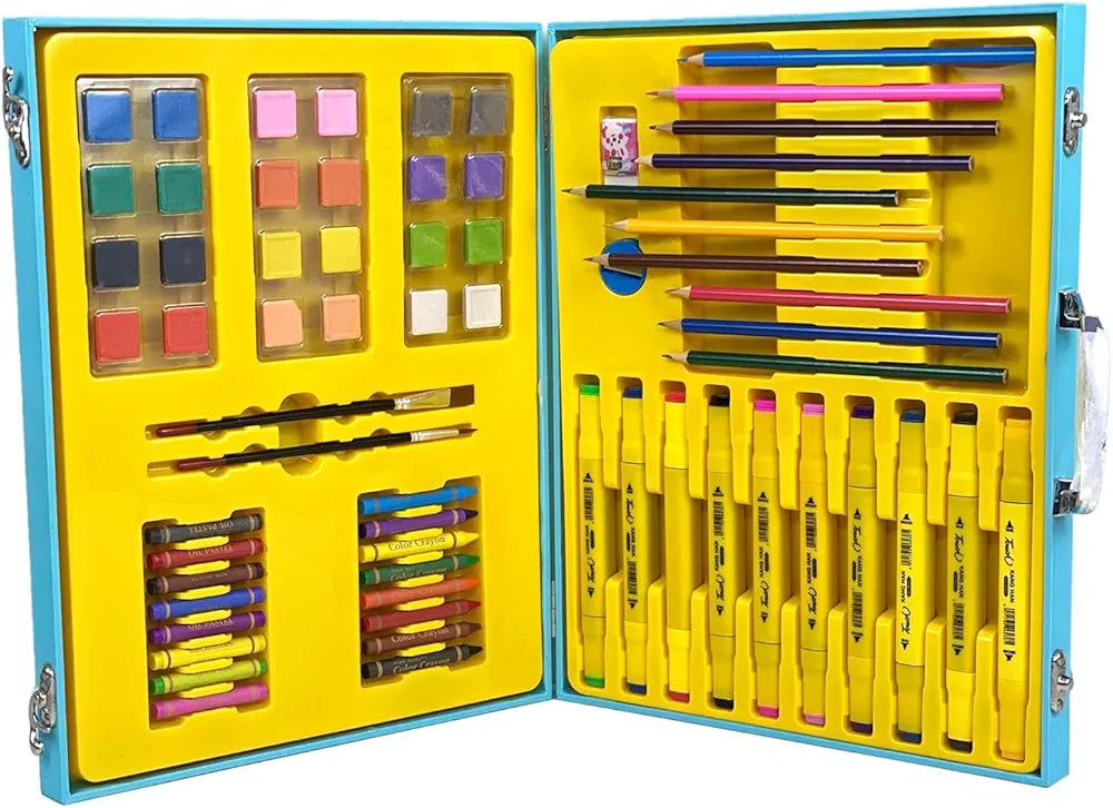 114 PC Wooden Art Set