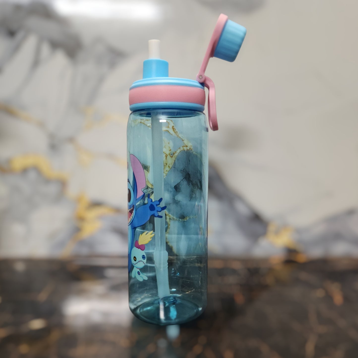 Character Water Bottle Plastic For Kids | 800ml