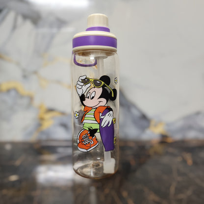 Character Water Bottle Plastic For Kids | 800ml