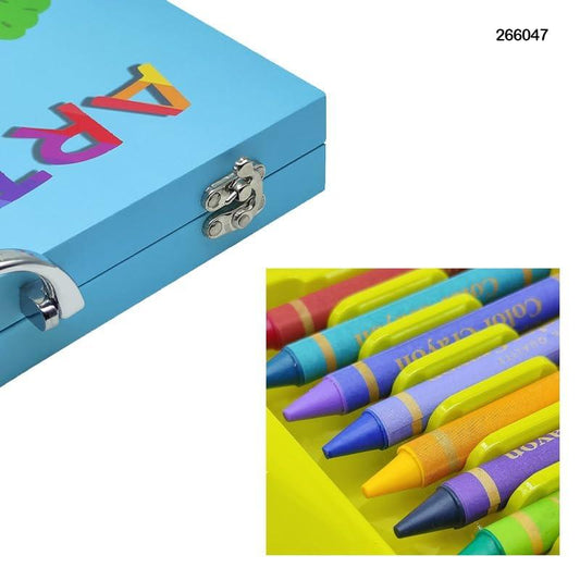 80 PCs Wooden Art Set - Junior Junction