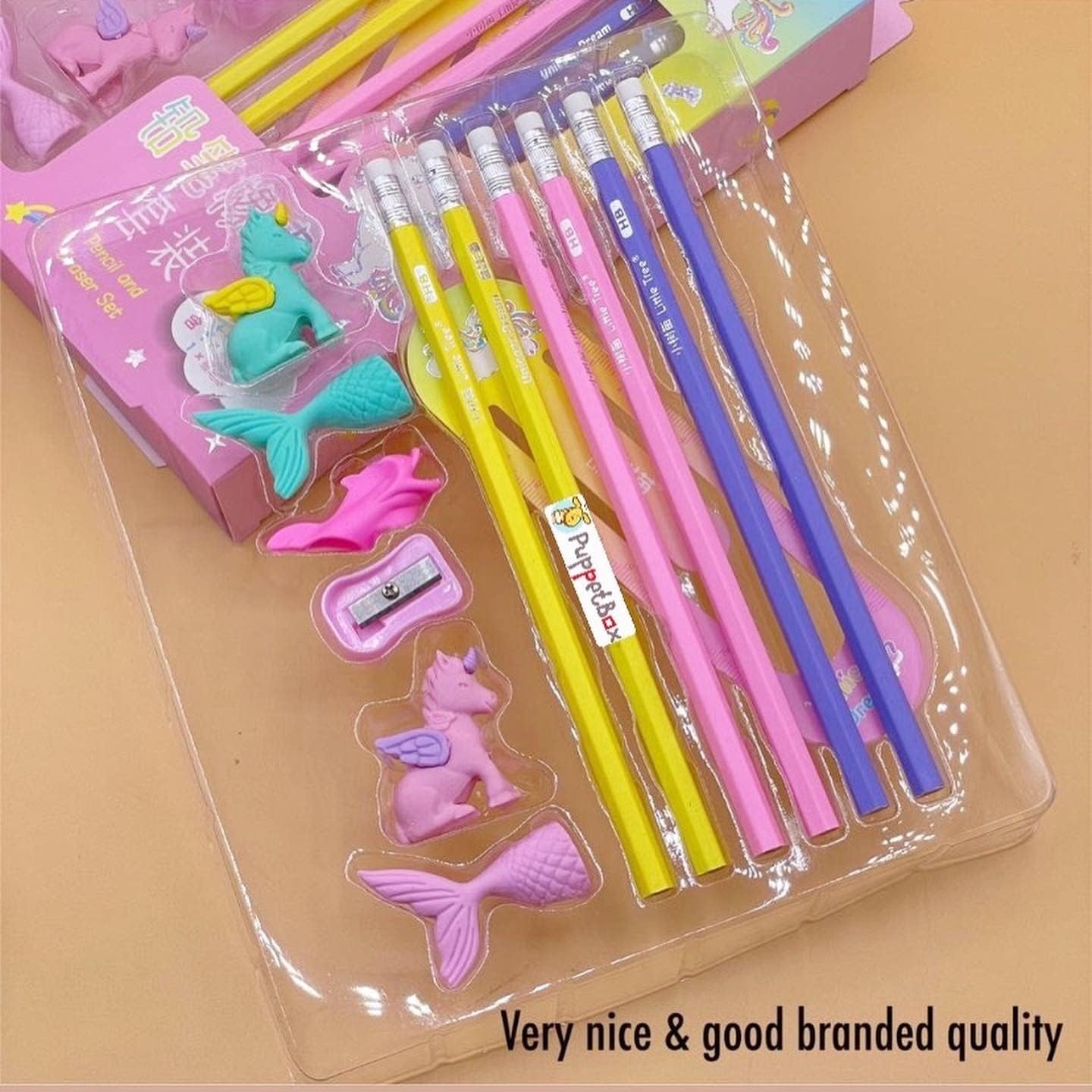 Unicorn Pencil Set
