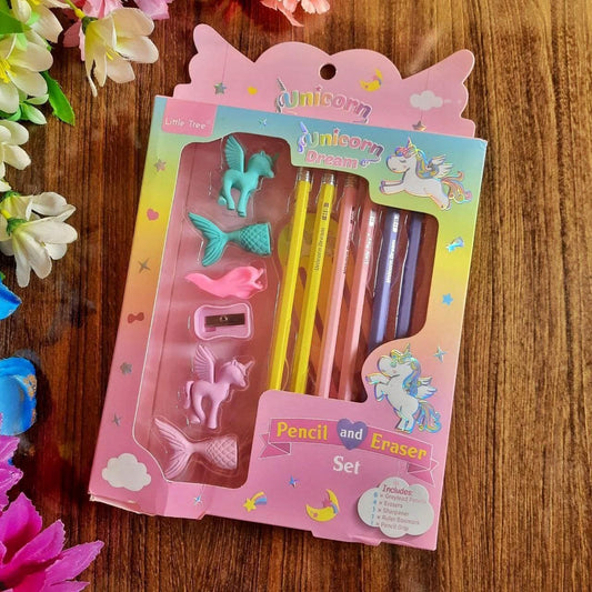 Unicorn Pencil Set