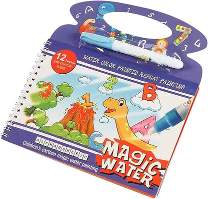 Magic Water Coloring Book Horizontal Style - Junior Junction