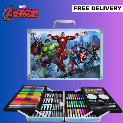 145 pc Art Set Premium Briefcase 4-Sides