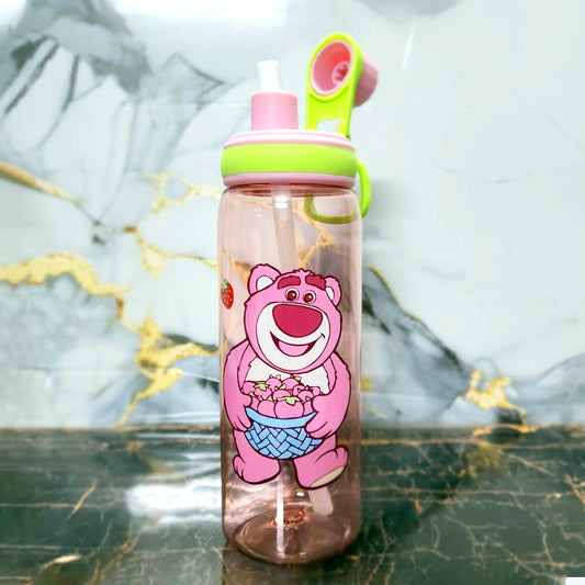 Character Water Bottle Plastic For Kids | 800ml