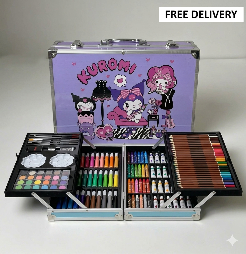 145 pc Art Set Premium Briefcase 4-Sides