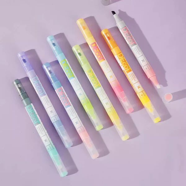 Magic Double-Sided Color Markers - Set of 8