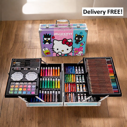 145 pc Art Set Premium Briefcase 4-Sides