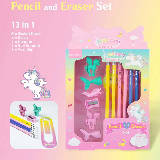 Unicorn Pencil Set
